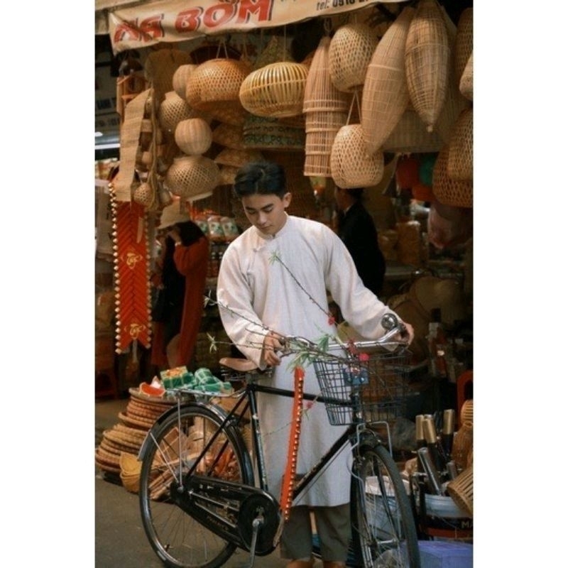 Áo dài nam xưa chất liệu thoáng mát by ScottSor