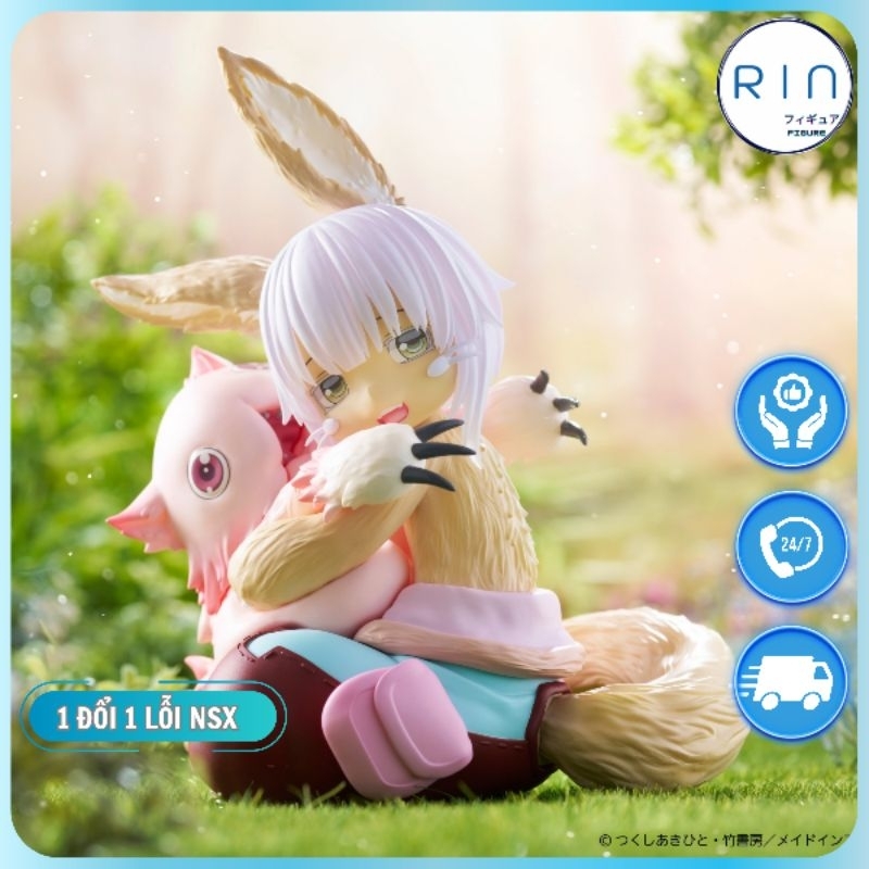Mô hình Nanachi & Mitty - Made in Abyss :The Golden City of the Scorching Sun Desktop Cute