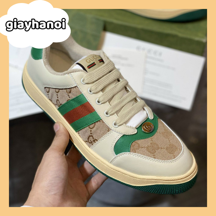 Giày Gucci Sơn Tùng Nam Nữ, Giày GC Sneaker Thời Trang Hàng Đẹp Full Box Bill
