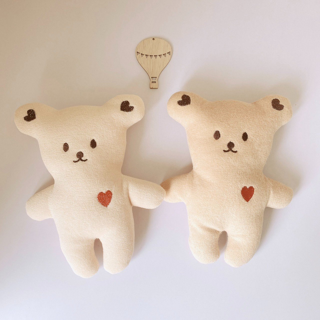 Đồ chơi Thú nhồi bông Organic Monona hình thỏ gấu hổ