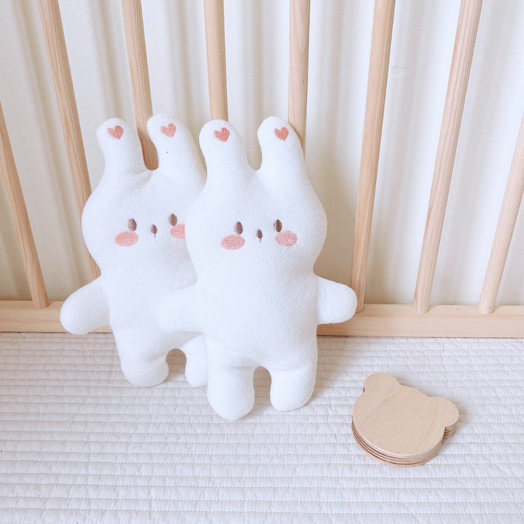 Đồ chơi Thú nhồi bông Organic Monona hình thỏ gấu hổ