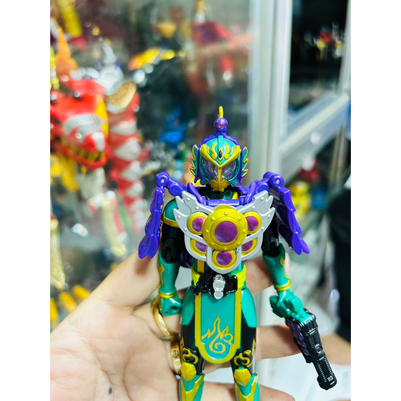 Mô hình Action figure Bandai Kamen Rider Gaim AC03 Kamen Rider Gaim Ryugen Grape Arms