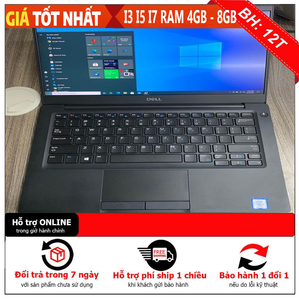 Laptop học tập, chơi game Core i3 i5 các hãng / Ram 4gb-8gb /SSD 240 Pin ~2h