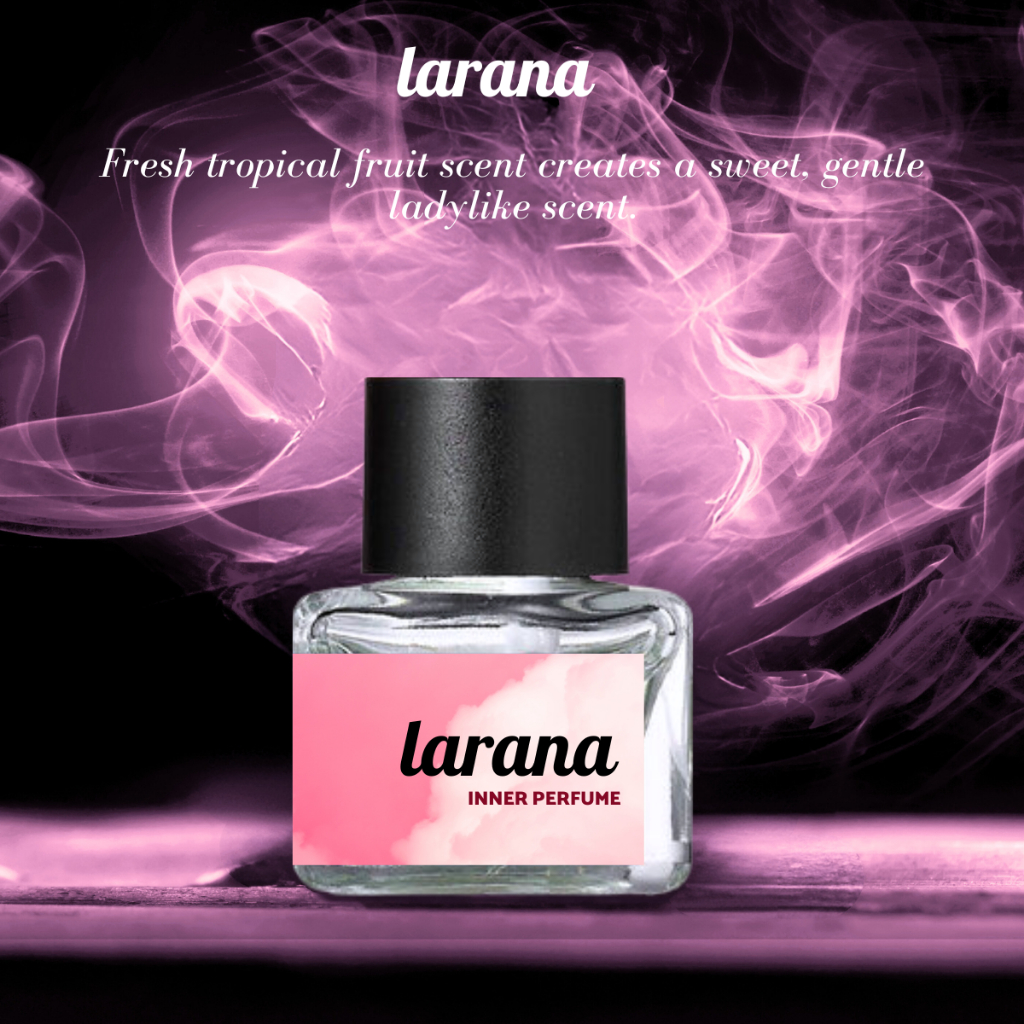 Nước hoa vùng kín Larana Inner Perfume, giúp khử mùi hôi hiệu quả, ngăn ngừa bệnh lý vùng kín hiệu quả, dung tích 5ml.