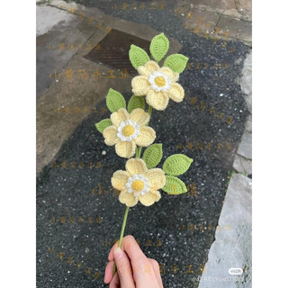 Hoa Hồng Canina bằng len 🌹