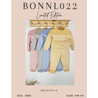 Bộ nỉ bons99 size 6m đến 4y