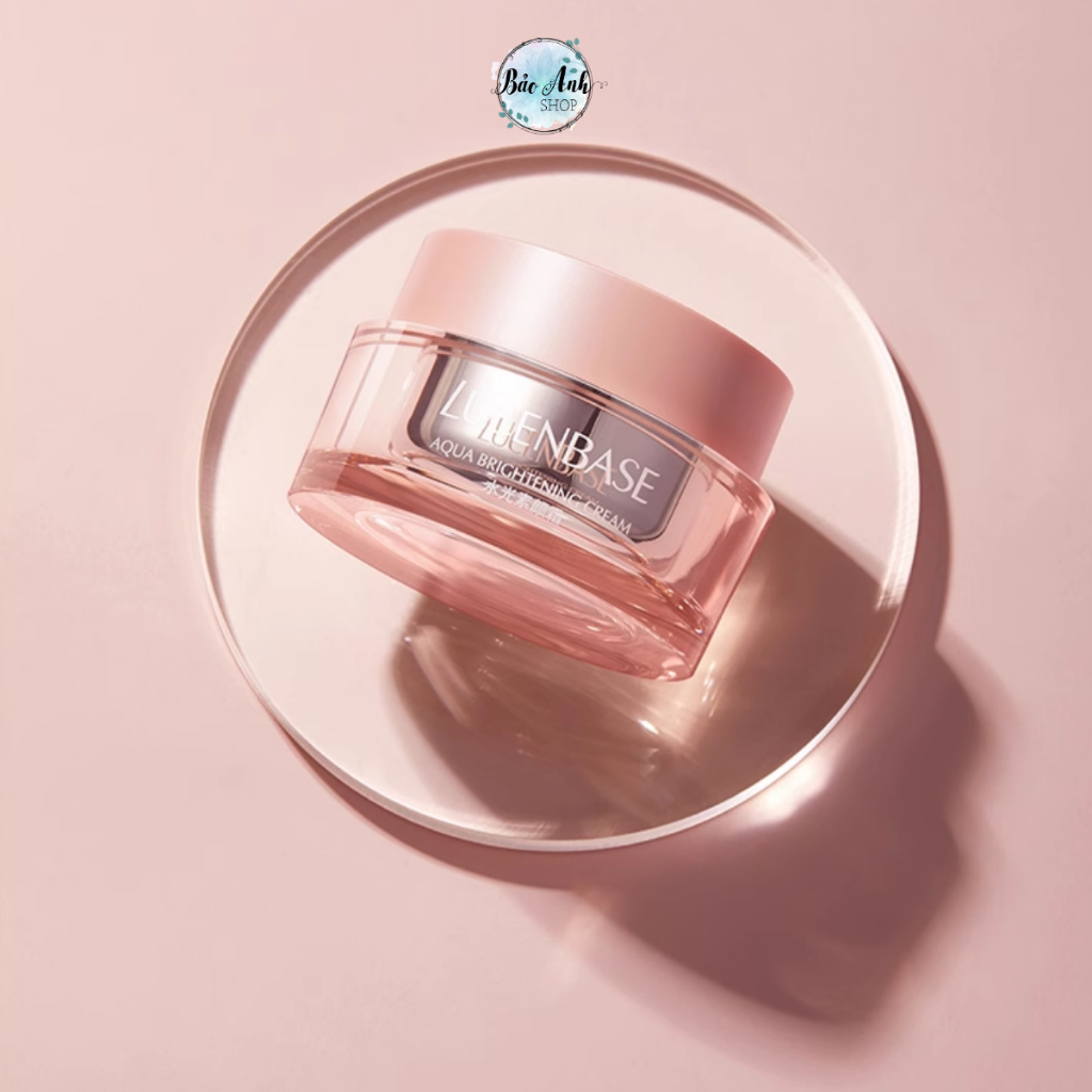 Kem Aqua Lucenbase 50g nâng tone da, trắng tự nhiên