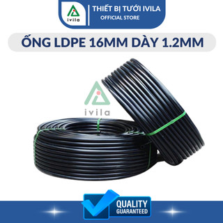 Cuộn 200m ống ldpe 16*1.2mm dekko, ống nước pe phi 16mm, 100% nhựa pe nguyên sinh độ bền cao