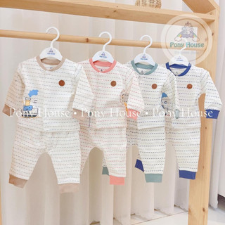 Bộ quần áo sơ sinh moon nỉ nhung dày dặn cho bé trai, bé gái sơ sinh