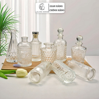 Lọ Đựng Tinh Dầu Khuếch Tán LALUNA.CENT - Bình Cắm Hoa Mini Phong Cách Bắc Âu Decor Trang Trí Nhà Cửa