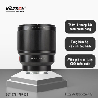 Ống kính viltrox af 85mm f/1.8 fe ii for sony fe / fujifilm / nikon z