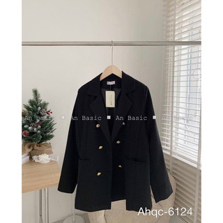 Blazer khuy đồng 2 lớp