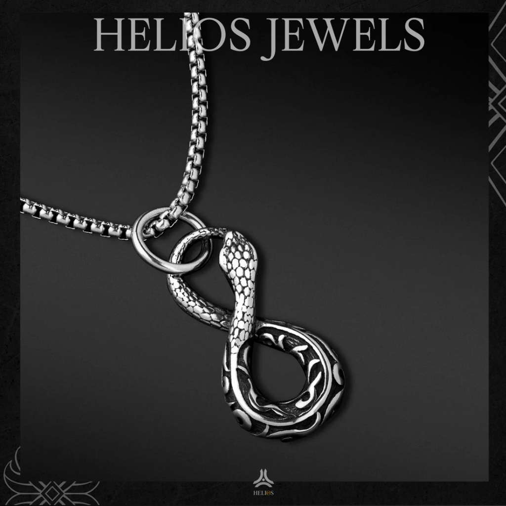 Dây chuyền nam, nữ Helios Ouroboros DCN244