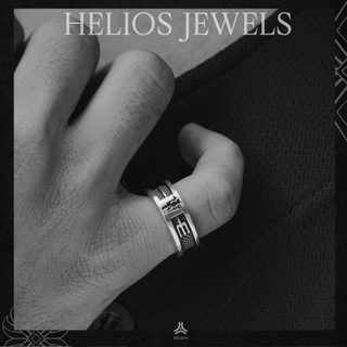 Nhẫn Bạc S925 RED DEVIL RING Helios Silver Original NBN0685