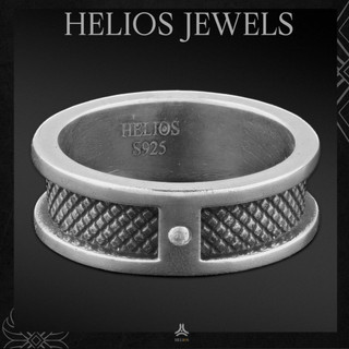Nhẫn Bạc S925 RED DEVIL RING Helios Silver Original NBN0685