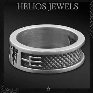 Nhẫn Bạc S925 RED DEVIL RING Helios Silver Original NBN0685