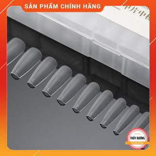  Móng úp vuông úp vuông ngắn úp nhọn ngắn úp tròn ngắn MOSR nhám sẵn dẻo ôm fom 300 móng size từ 0 đến 10  dạng hộp  