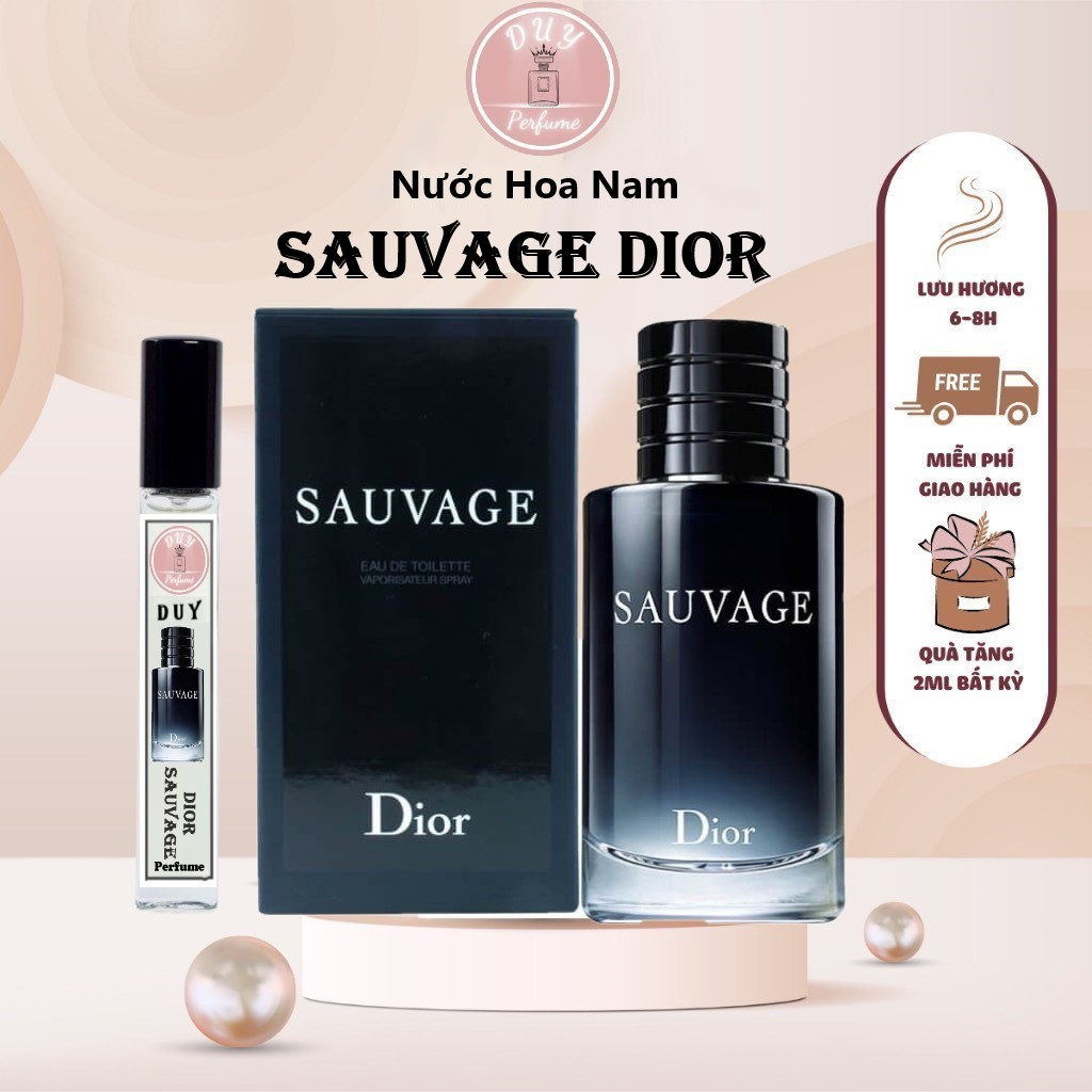 [𝐀𝐮𝐭𝐡] Nước hoa nam cao cấp chính hãng 𝐃𝐈𝐎𝐑 SAU.VAGE EDT, dầu thơm lâu nam tính mạnh mẽ cuốn hút 100ml - Duy Perfume