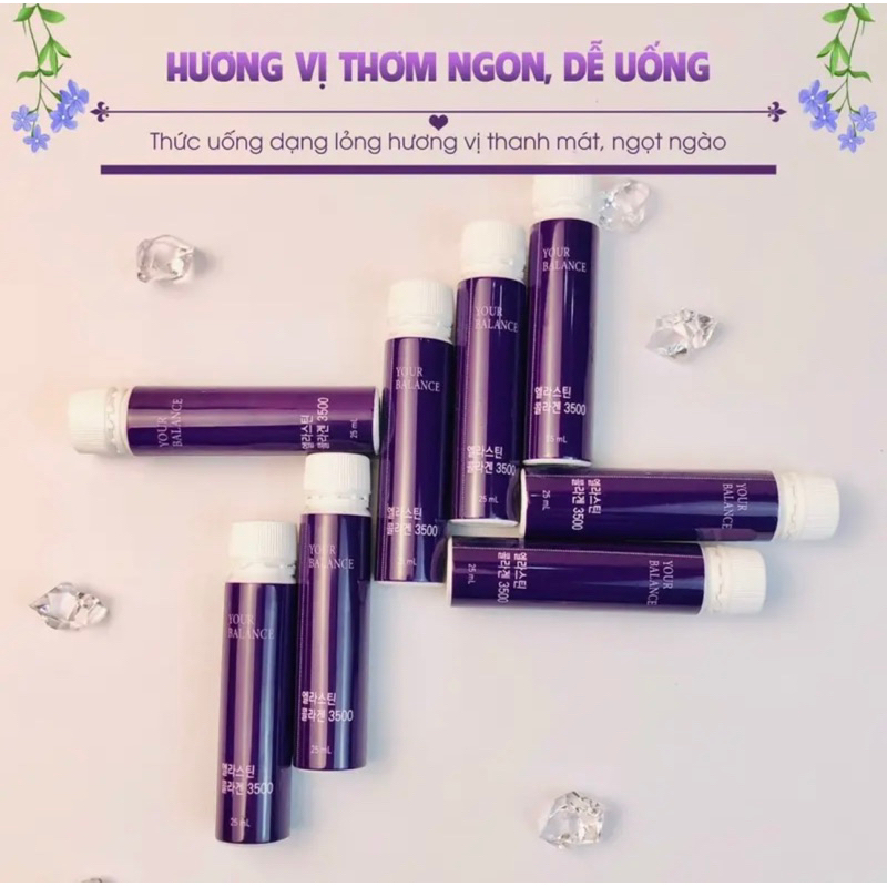 Nước Uống Elastin Collagen 3500mg Your Blance Cao Cấp Trẻ Hoá Da Và Trắng Sáng
