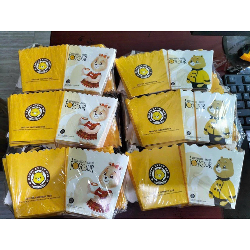 Túi gấu cao đựng quà cho bé