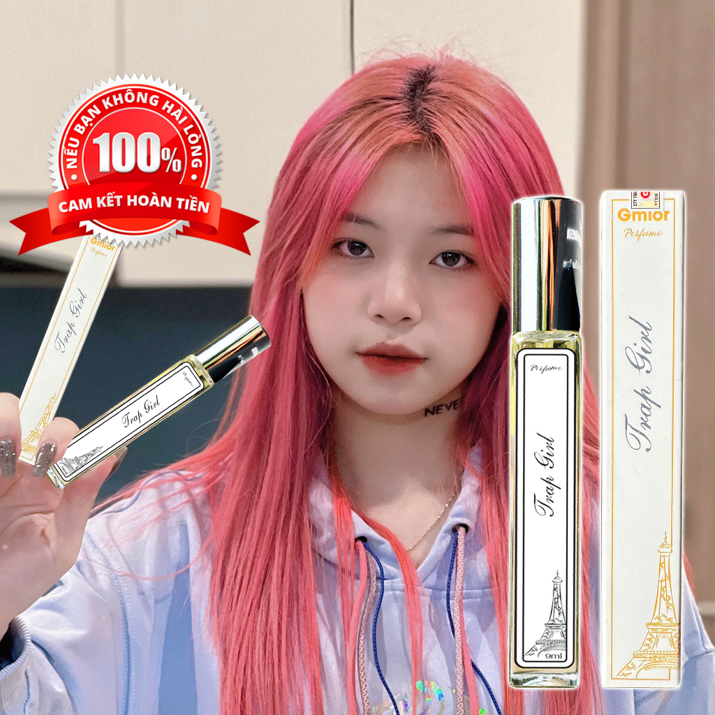Nước Hoa Nữ Trap Girl Ngọt Ngào, Gợi Cảm, Quyến rũ Nhẹ Nhàng, Lưu Hương 8 - 12 Tiếng 10ml Good Girl Chính Hãng