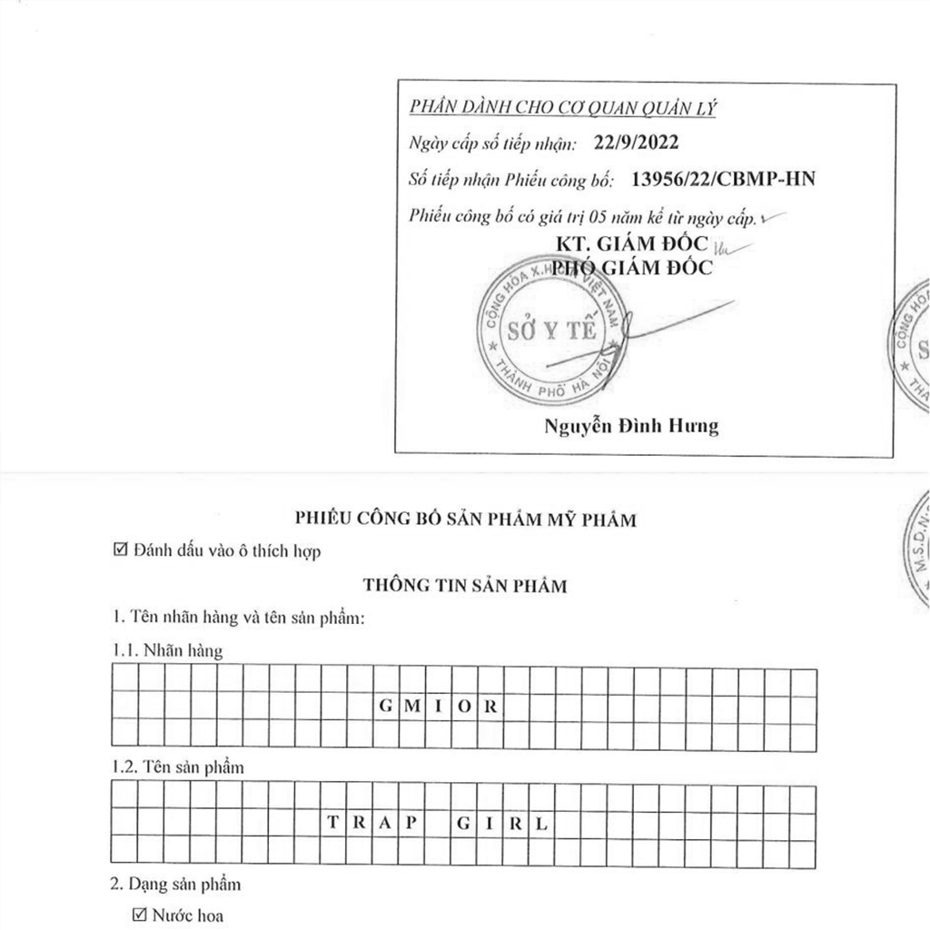 Nước Hoa Nữ Trap Girl Ngọt Ngào, Gợi Cảm, Quyến rũ Nhẹ Nhàng, Lưu Hương 8 - 12 Tiếng 10ml Good Girl Chính Hãng