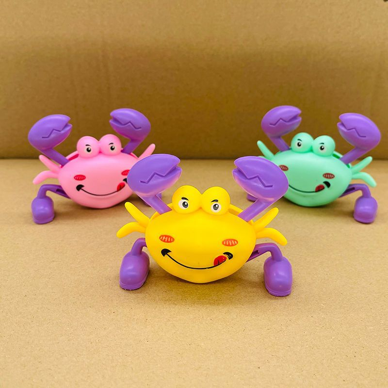 Đồ Chơi Mô hình Chú Cua Ngộ Nghĩnh Đáng Yêu Vặn Cót, Cua Bò Nhún Nhảy Vui Nhộn Cho Bé Gái Bé Trai