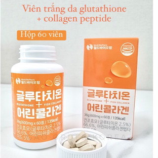 (có bill) VIÊN UỐNG COLAGEN MIX GLUTATHIONE HỘP 60 VIÊN