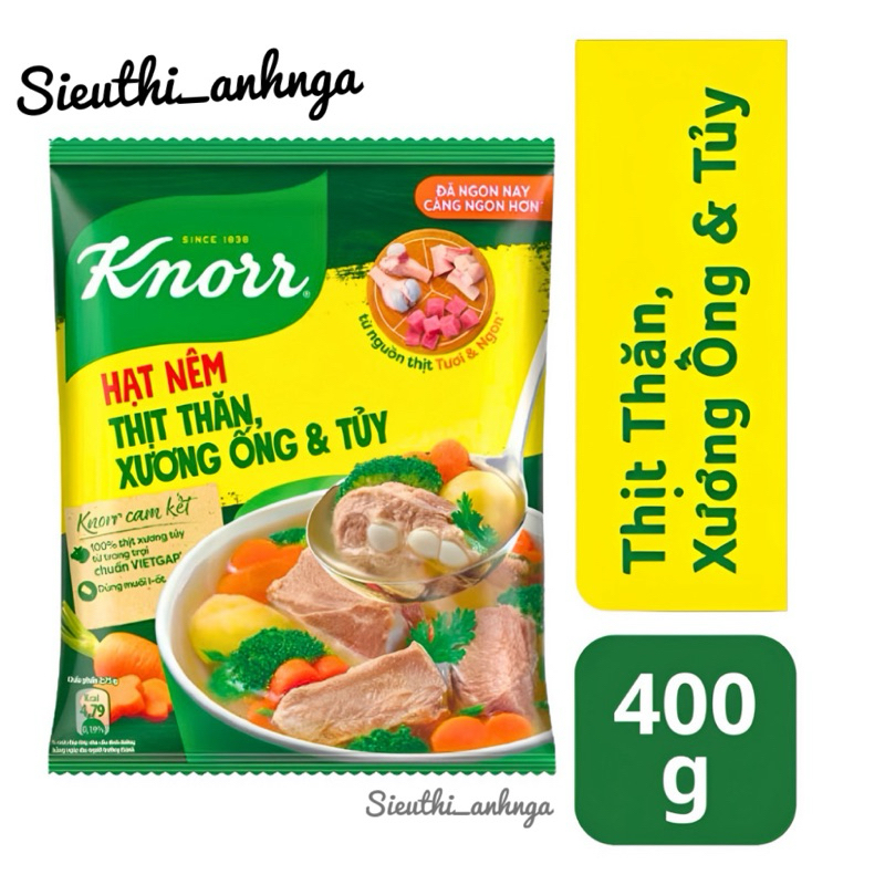 Hạt Nêm Knorr Gói 400g/ 170g/900g Mới