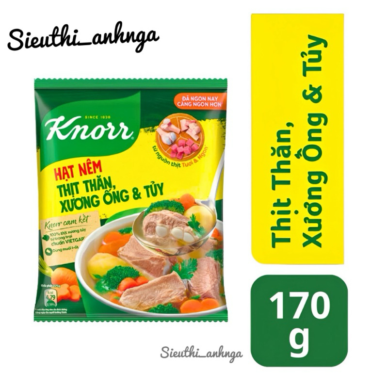Hạt Nêm Knorr Gói 400g/ 170g/900g Mới