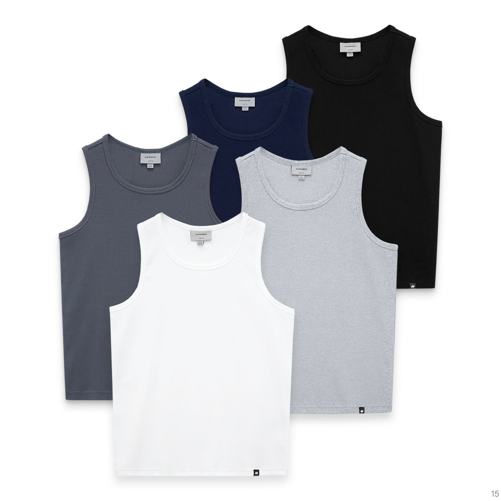 Áo Tanktop Nam ICONDENIM Slimfit Basic Extra-Cool TTID0015