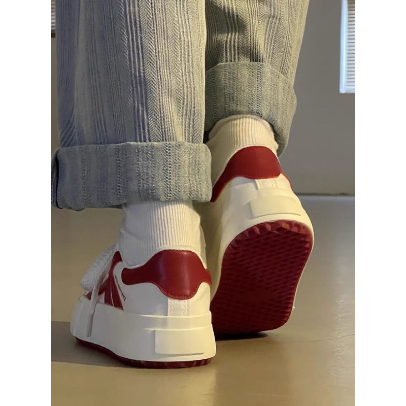 GIÀY SNEAKER VẢI BASIC S31 ĐẾ CAO 3CM ĐI HỌC