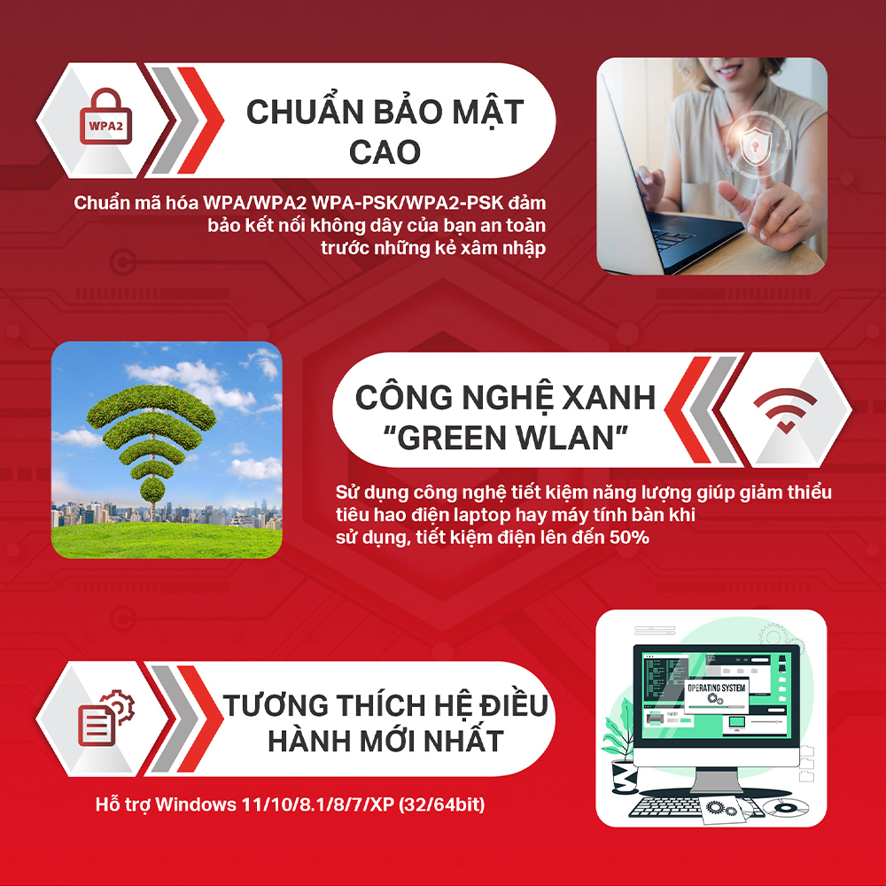 [Hỏa Tốc] Bộ Chuyển Đổi USB Wifi Nano Mercusys MW150US Chuẩn N 150Mbps