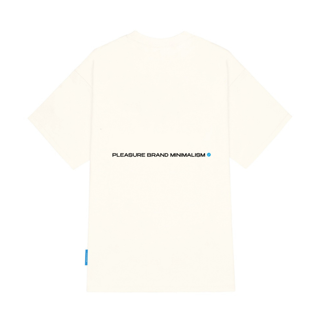 Áo thun oversize PLEASURE MILIMALISM  , Áo phông Unisex nam nữ Cotton 2 chiều oversize form rộng PLEASURE BRAND