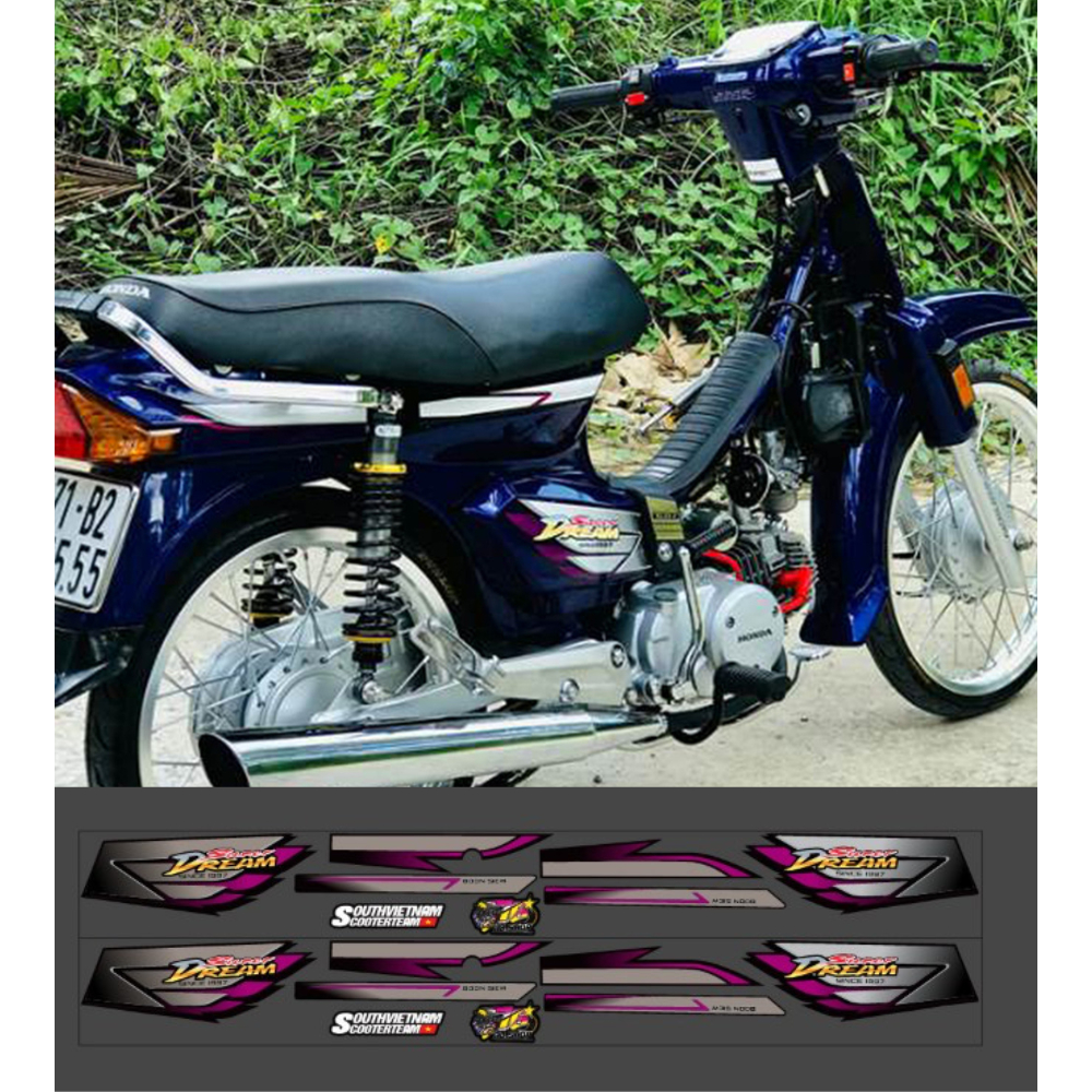 Tem super dream ba lớp