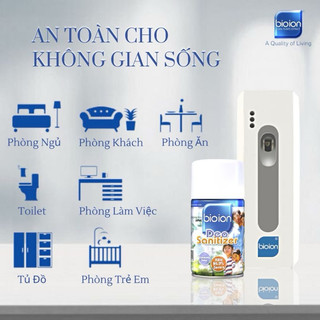 Tinh dầu máy xịt Bioion nhiều mùi