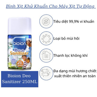 Tinh dầu máy xịt Bioion nhiều mùi