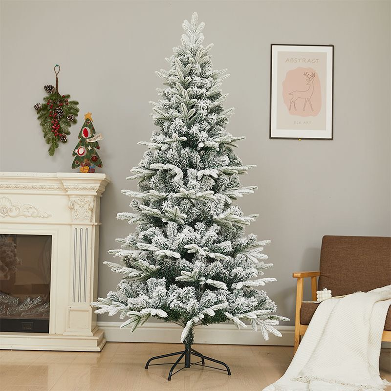 (HỎA TỐC) Cây Thông Tuyết Lá PE Cao Cấp C15 NHIỂU SIZE loại tán dày rậm Cây Thông Trang Trí Noel
