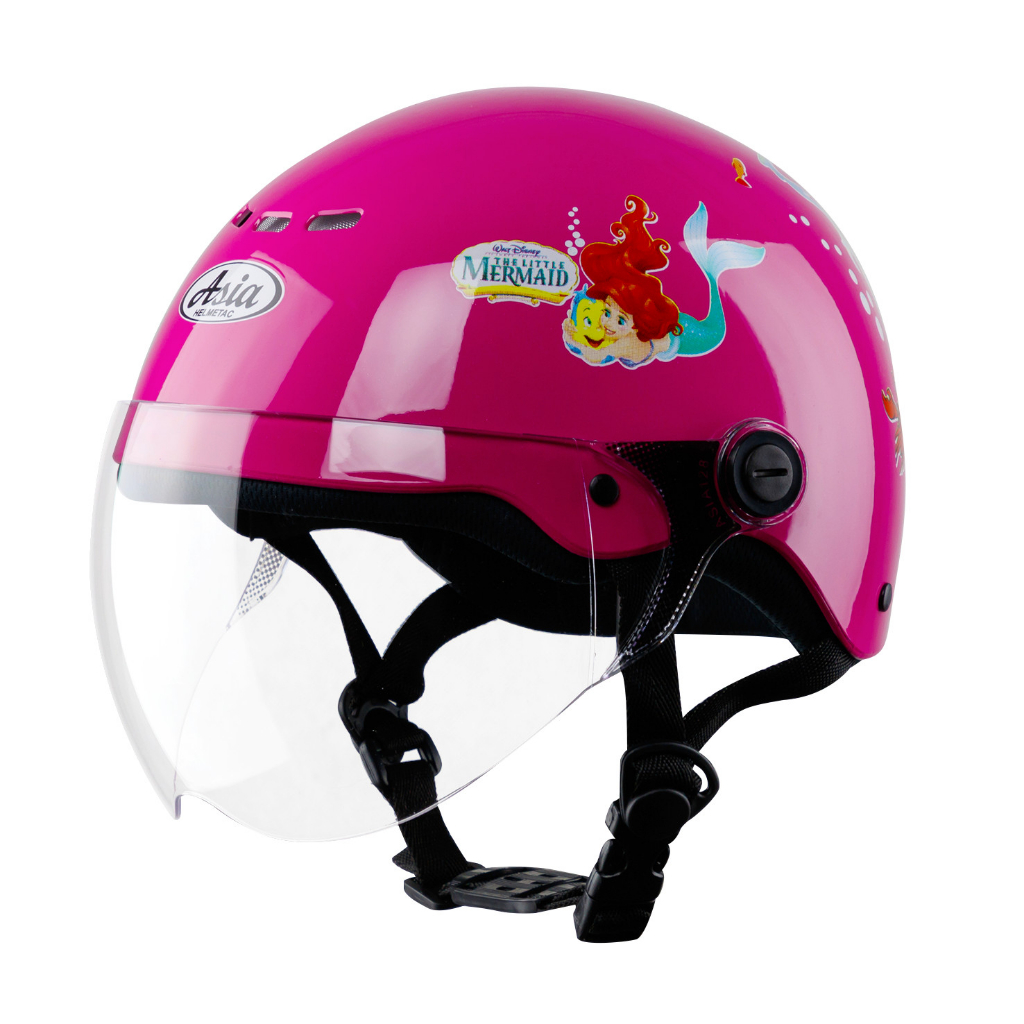 Mũ Bảo Hiểm Trẻ Em Cao Cấp Asia MT103KS cho bé 2-5 tuổi - Vòng đầu 50 đến 52cm - Hàng Chính Hãng - Bảo Hành 12 Tháng