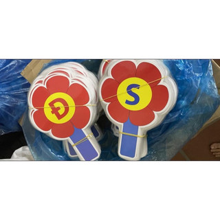 Thẻ hoa 2 mặt ( Đúng sai, mếu cười, đáp án )