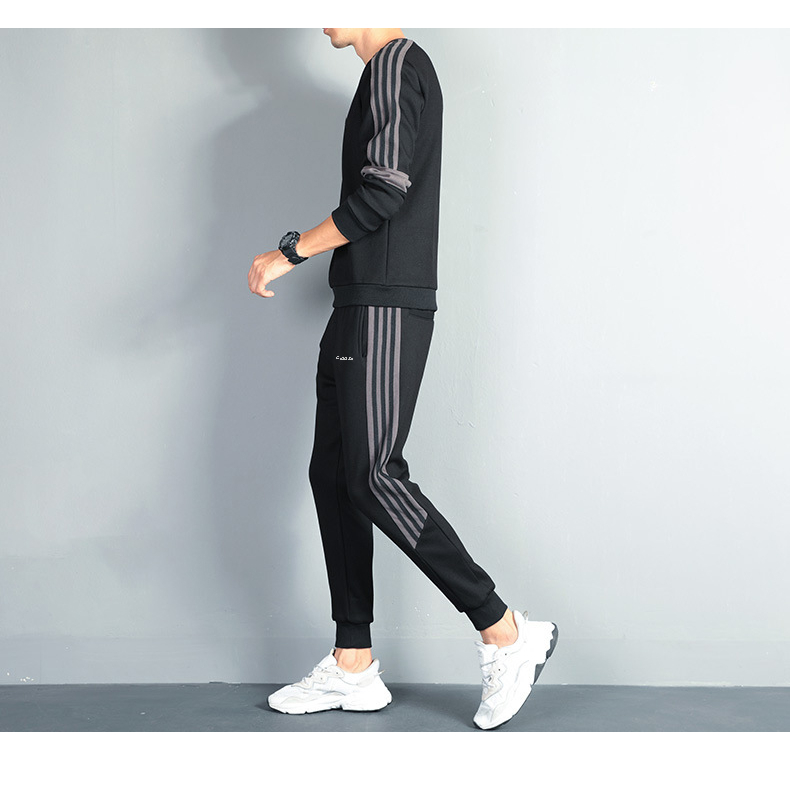 Bộ Thể Thao Nam dài tay Chất Poly dày dặn thêu logo chính hãng mặc nhà chơi thể thao design by xuongmay1996