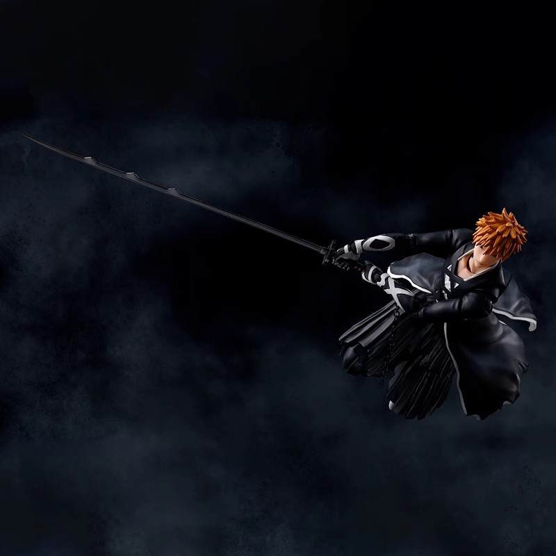 Mô hình nhân vật BLEACH Thần chết Ichigo Kugosaki SHFiguarts hàng chính hãng Bandai