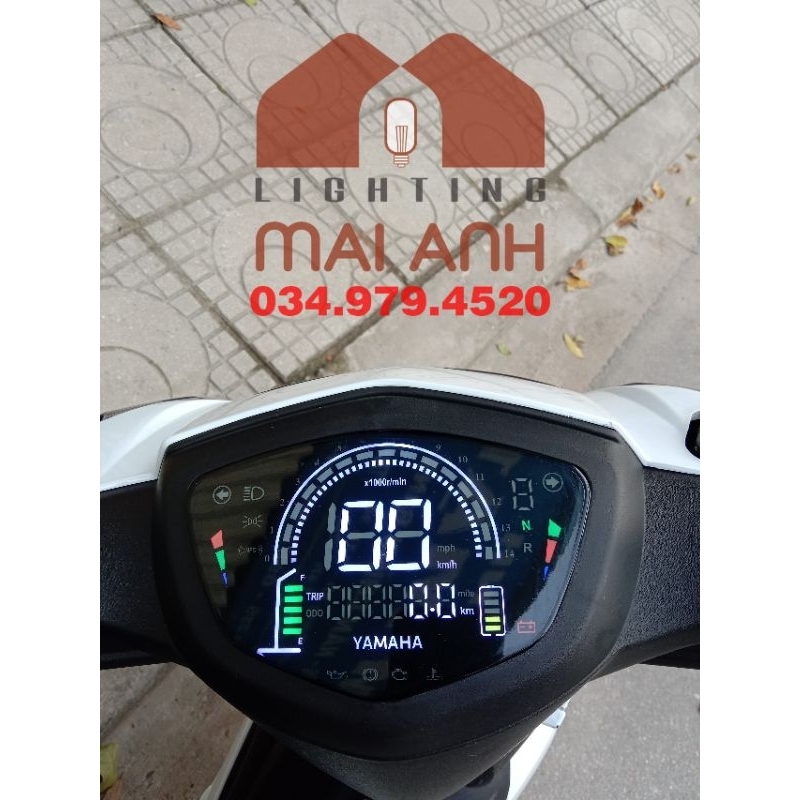 Đồng hồ Led cho xe Sirius mới nhất năm.