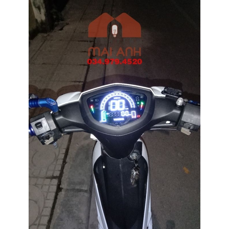 Đồng hồ Led cho xe Sirius mới nhất năm.