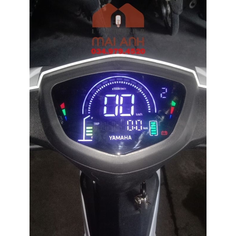 Đồng hồ Led cho xe Sirius mới nhất năm.