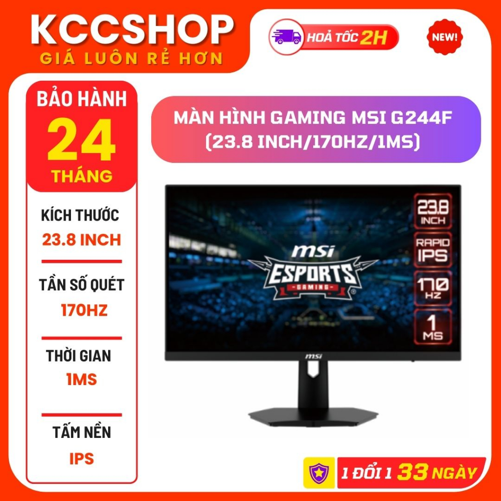 Màn hình Gaming Msi G244F