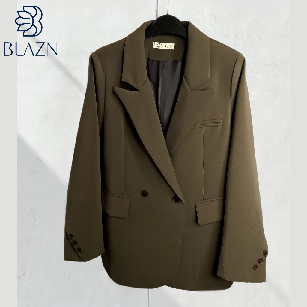 Áo khoác Blazer Nữ 2 Lớp Dày dặn BLAZN