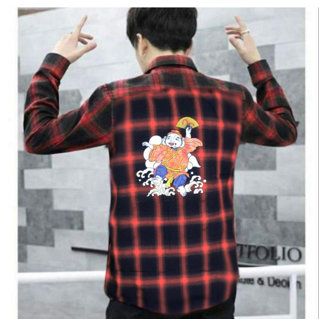 Áo sơ mi caro thêu túi  BN FASHION áo sơ mi nam nữ cao cấp do shop mua vải tự cắt giá rẻ .