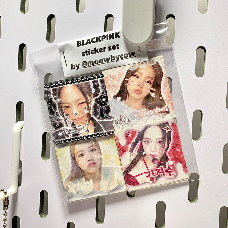Hình dán gói hàng Blackpink