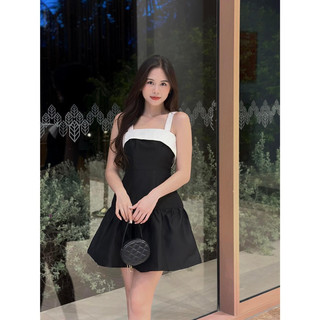 [RÁCH STORE] Đầm 2 Dây Phối - Đuôi Cá - Trơn